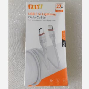 کابل شارژ فست آیفون . اپل . تایپ سی به لایتینگ فست 27 وات (ارسال رایگان سریع) taype c to lighting 27w