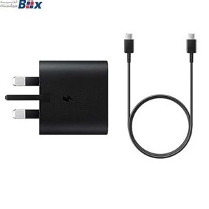 سرشارژر اورجینال 25 وات با کابل دوسرتایپ سی قابلیت NFC سامسونگ . شارژر کامل (ارسال رایگان سریع) - تصویر 4