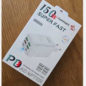 سری شارژر کلگی شارژر 6 پورت (هاب شارژر) سوپر فست ADC-PD006 (ارسال رایگان)