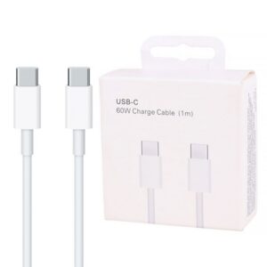 کابل شارژ اورجینال Apple A2795 Type-C To Type-C 60W 1m آیفون.اپل (ارسال رایگان سریع)