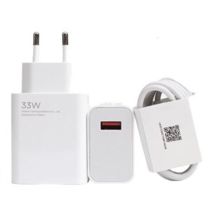شارژر 33 وات شیائومی کلگی و کابل تایپ سی (ارسال سریع امروز)