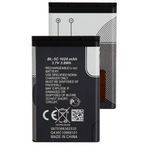 باتری نوکیا اصلی گوشی موبایل نوکیا NOKIA BL5C 1020 ma (ارسال رایگان سریع امروز)